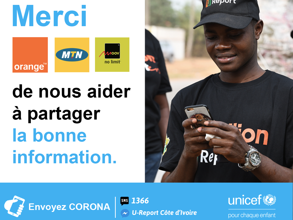 Côte d’Ivoire: SMS messages about hygiene