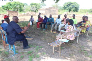 Meeting village and community leaders