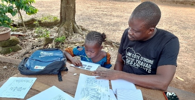 Côte d’Ivoire: Bridge classes to formal education for 261 children