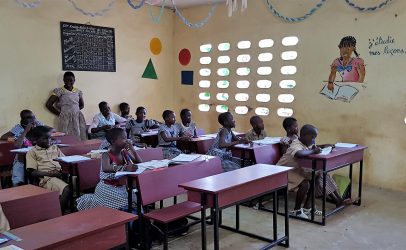 Bridging Classes help kids in Ivory Coast back to school