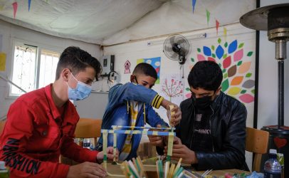 Life skills and education for children and youth in refugee camps